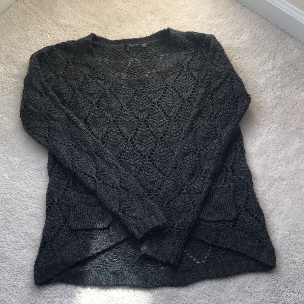 Knit Sweater with Pockets
